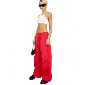 Vtg 90s Y2K parachute cargo pant